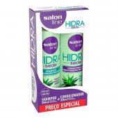 Kit Shampoo + Condicionador Salon Line Hidra Babosa com 300ml cada