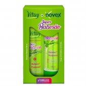 Kit Novex Vitay Super Babosão Shampoo + Tratamento Condicionante com 300ml cada
