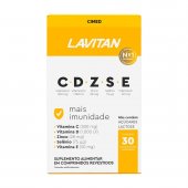 Suplemento Alimentar Lavitan CDZSE Mais Imunidade com 30 comprimidos