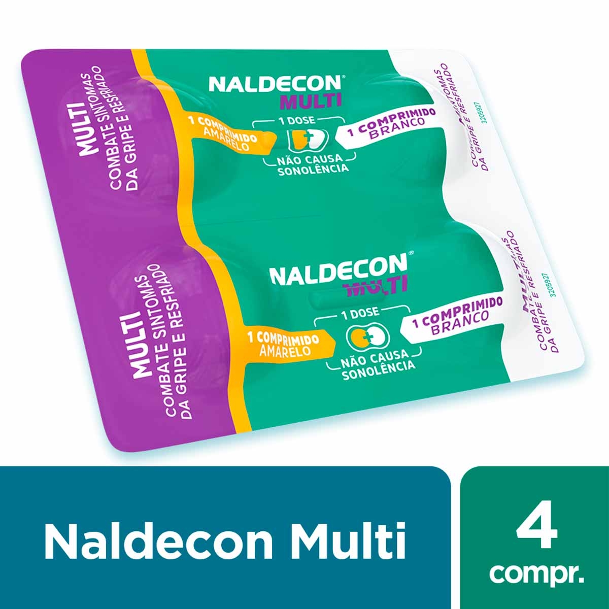 Naldecon Pack Dia e Noite 6 comprimidos com menor preço | Droga Raia