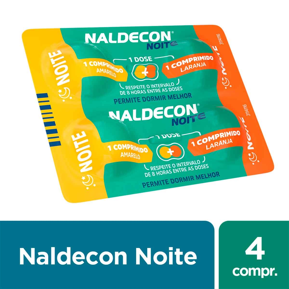 Naldecon Pack Dia e Noite 6 comprimidos com menor preço | Droga Raia
