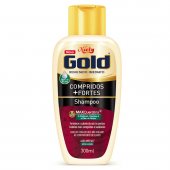 Shampoo Niely Gold Compridos + Fortes