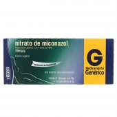 Nitrato de Miconazol 20mg/g Creme Vaginal 80g + 14 aplicadores Teuto Genérico