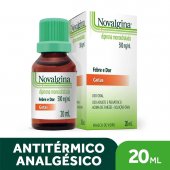 Analgésico e Antitérmico Novalgina em Gotas 20ml