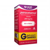 Paracetamol 200mg/ml Solução Gotas 15ml Prati Donaduzzi Genérico