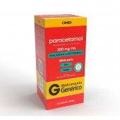 Paracetamol 200mg/ml Solução Oral 15ml Cimed Genérico