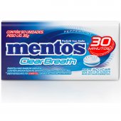 Pastilha Mentos Clear Breath Peppermint com 35g