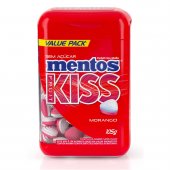 Pastilhas Mentos Kiss Morango com 105g