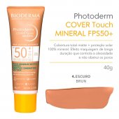 Photoderm Cover Touch Mineral FPS 50+ Escuro 40g