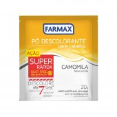 Pó Descolorante Capilar Farmax Camomila com 20g