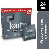 Preservativo Jontex Lubrificado com 24 Unidades