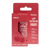 Protetor Labial Esfoliante Dailus Lip Scrub Cereja FPS8 4g