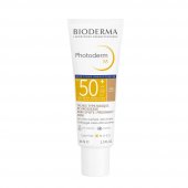 Protetor Solar Facial com Cor Bioderma Photoderm M FPS 50+ Dorée (Pele Morena) 40ml