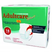Refil Protetor Roupa Íntima Adultcare Active+ 18 unidades