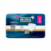 Roupa Íntima Bigfral Pants Premium G/XG 20 unidades