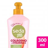 Creme para Pentear Seda by Niina Secrets Colágeno e Vitamina C com 300ml