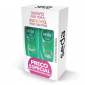 Kit Seda Cachos Definidos Shampoo + Condicionador com 325ml cada