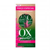 Kit Ox Plants Hidrata & Dá Brilho Shampoo com 375ml + Condicionador com 170ml