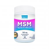 Suplemento Alimentar Stem MSM Metilsulfonilmetano 500mg - 60 Cápsulas