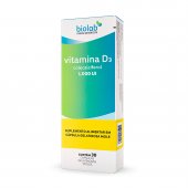 Suplemento Alimentar Biolab Vitamina D3 1.000UI com 30 Cápsulas
