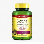 Suplemento Alimentar Biotina Maxinutri 60 cápsulas