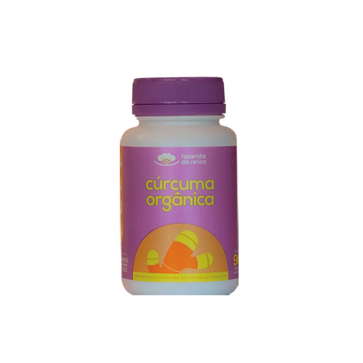 Curcuma Turmeric 600mg com 60 Cápsulas Bioroots