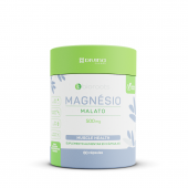 Suplemento Alimentar de Magnésio Malato 500mg Bioroots 60 cápsulas