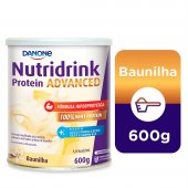 Suplemento Alimentar Nutridrink Protein Advanced Danone Baunilha 600g