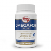 Suplemento Alimentar Ômegafor Plus Vitafor com 60 cápsulas