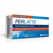 Suplemento de Lactase Perlatte 9.000 FCC com 60 Comprimidos