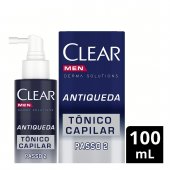 Tônico Capilar Antiqueda Clear Men Derma Solutions 100ml