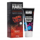 Tonalizante Keraton Hard Colors Foxxy Vibe com 100g