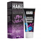 Tonalizante Keraton Hard Colors Ultra Violet com 100g
