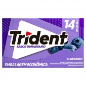 Trident Blueberry 14 unidades maiores - Leve Mais por Menos