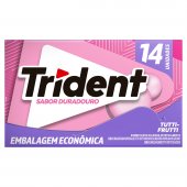 Trident Tutti Frutti 14 unidades maiores - Leve Mais por Menos