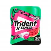 Trident X Senses Melancia Mint Zero Açúcar - 28 Unidades