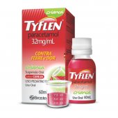 Tyflen Criança Paracetamol 32mg/ml Suspenção Oral 60ml
