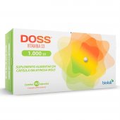 Vitamina D Doss 1.000UI com 90 Cápsulas