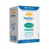 Vitamina D3 2.000 UI Eurofarma 30 cápsulas
