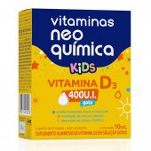Vitamina D3 400UI Neo Química Kids Frasco 10ml