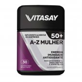 Suplemento Alimentar Vitasay 50+ Mulher A-Z com 30 comprimidos