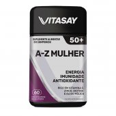 Suplemento Alimentar Vitasay 50+ Mulher A-Z com 60 comprimidos