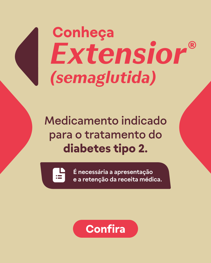 Extensior(semaglutida) - Medicamento indicado para o tratamento do diabetes tipo 2.