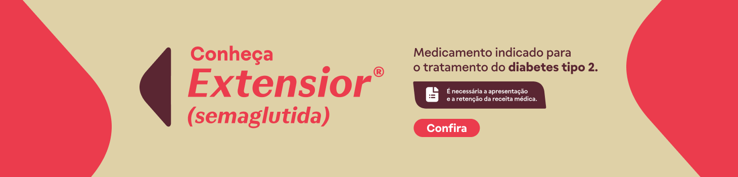 Extensior(semaglutida) - Medicamento indicado para o tratamento do diabetes tipo 2.