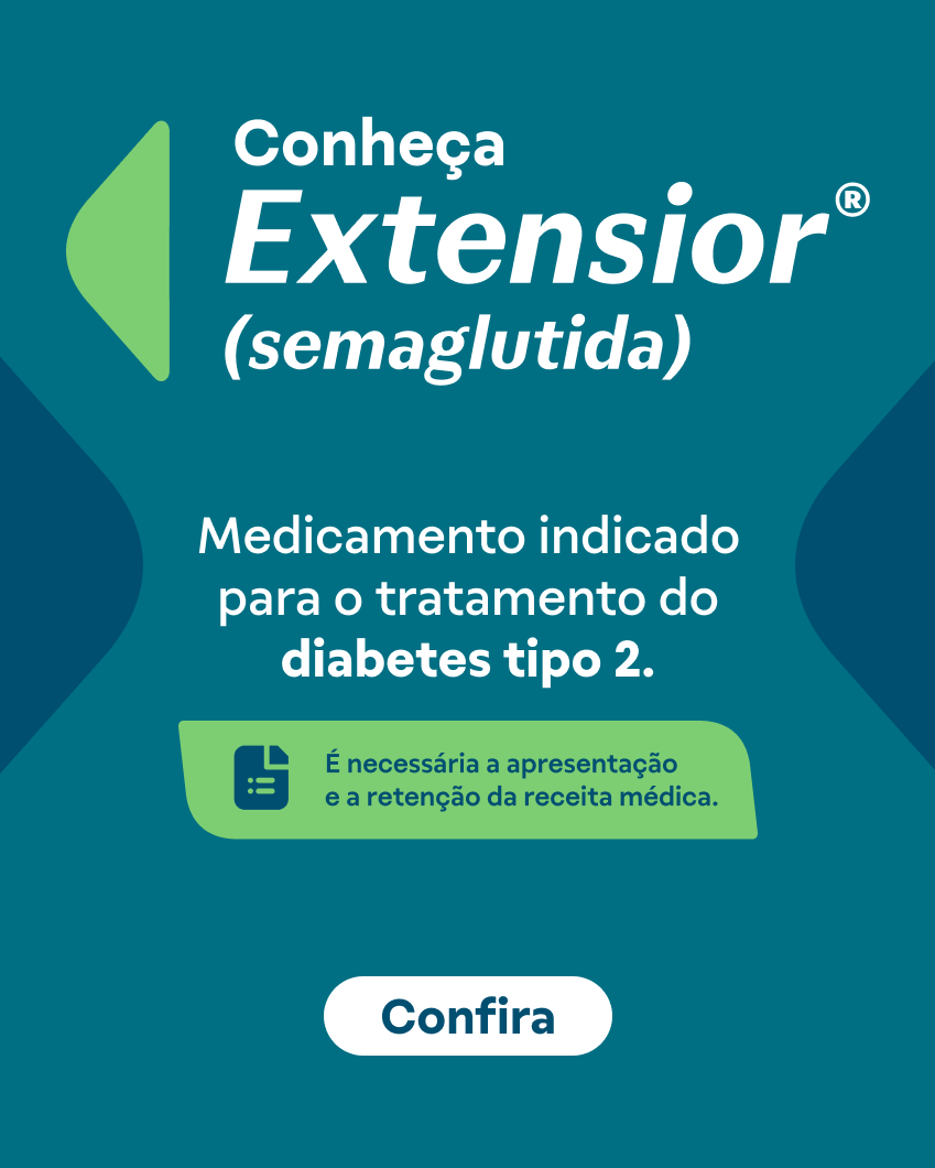 Extensior(semaglutida) - Medicamento indicado para o tratamento do diabetes tipo 2.