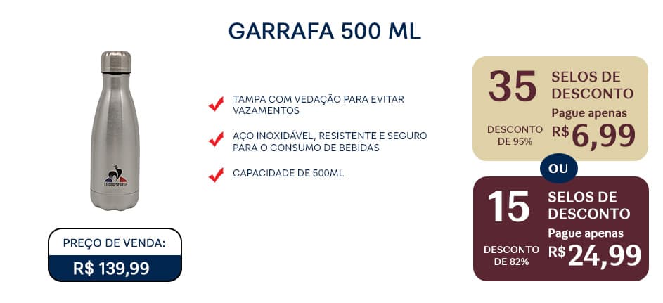 Garrafa - LE COQ SPORTIF
