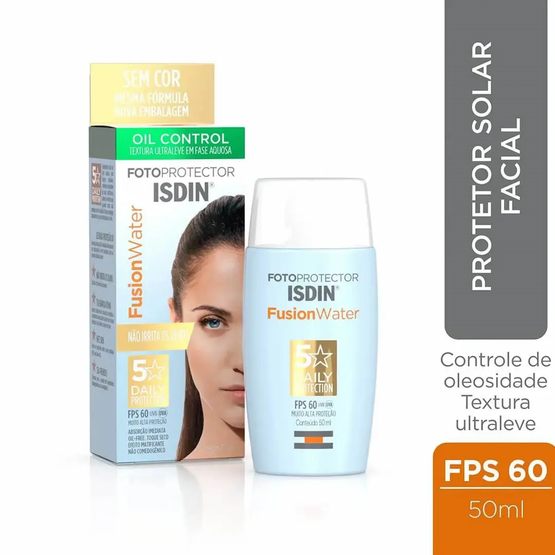 ISDIN PROTETOR SOLAR FUSION WATER FPS60 50ML