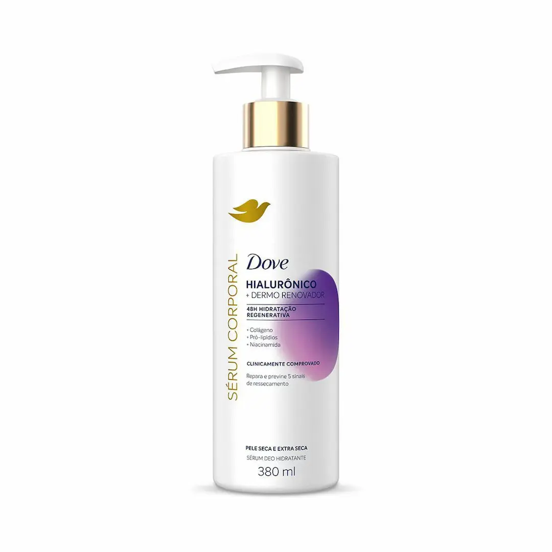 DOVE SERUM CORPORAL HIALURONICO + DERMO RENOVADOR 380ML