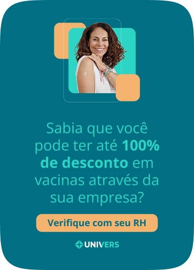 Sabia que você pode ter até 100% de desconto em vacinas através da sua empresa? Ver empresas participantes