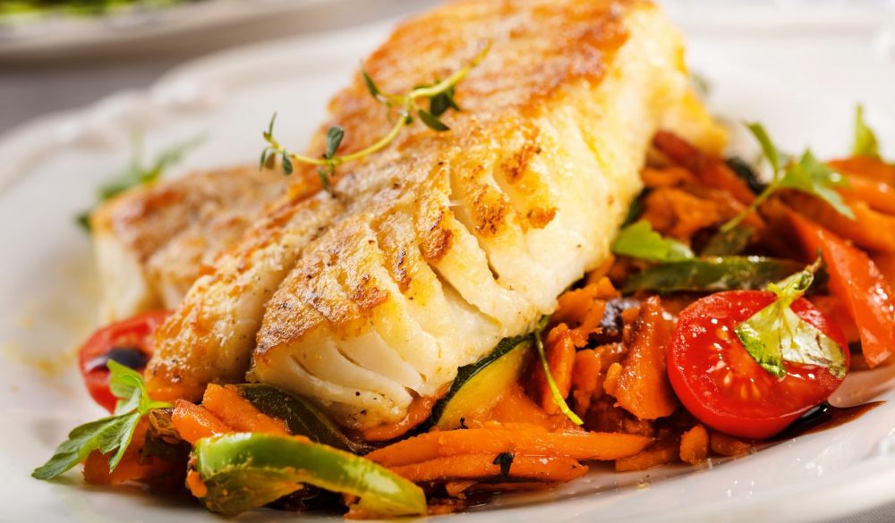 bacalhau no forno low carb